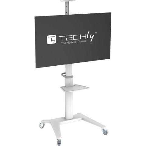 Stojak mobilny do tv 32-70 cali 70kg biały Techly Stojak mobilny do tv 32-70 cali 70kg biały Techly