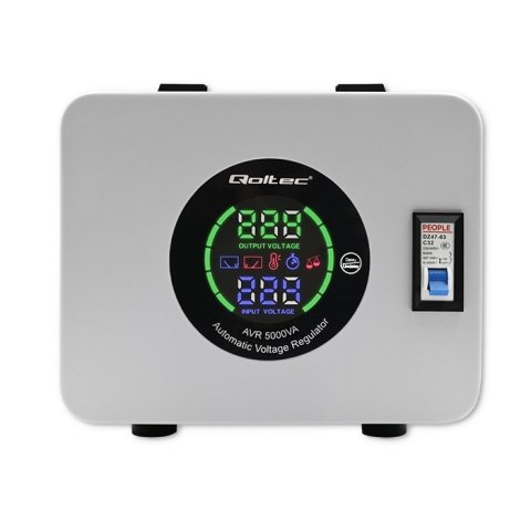 Automatyczny stabilizator napięcia AVR 5000VA Qoltec Automatyczny stabilizator napięcia AVR 5000VA Qoltec