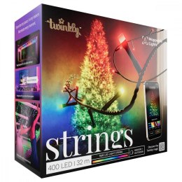 Inteligentne lampki choinkowe Strings 400 LED RGB łańcuch 32m TWINKLY