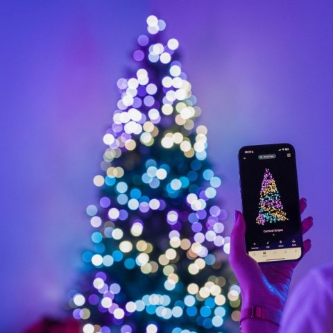 Inteligentne lampki choinkowe Strings 400 LED RGB łańcuch 32m TWINKLY Inteligentne lampki choinkowe Strings 400 LED RGB łańcuch 32m TWINKLY