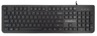Klawiatura USB Full size Solidero Funkcje multimedialne Rebeltec