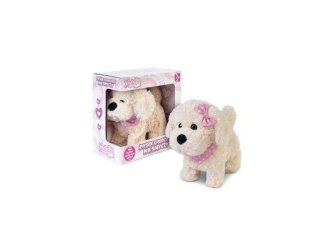 Maskotka interaktywna Piesek chodzący na smyczy Natalia