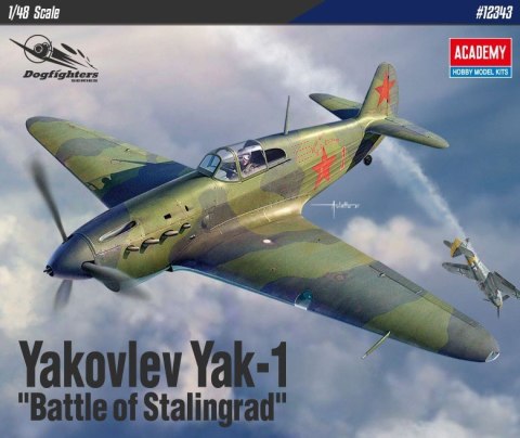 Model plastikowy Yakovlev Yak-1 Battle of the Stalingrad Academy Model plastikowy Yakovlev Yak-1 Battle of the Stalingrad Academy