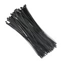 Opaski zaciskowe wielorazowe/trytytki | 7.2*400mm | Nylon UV | Czarne Qoltec