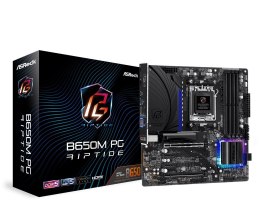 Płyta główna B650M PG RIPTIDE AM5 4DDR5 HDMI/DP mATX ASRock