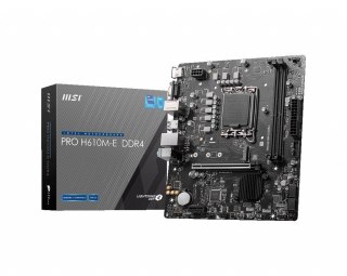Płyta główna PRO H610M-E s1700 DDR4 HDMI M.2 mATX MSI