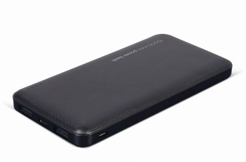 PowerBank 10 000 mAh czarny Gembird