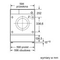 Pralka do zabudowy WIW24342EU Bosch