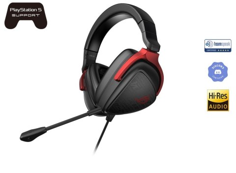 Słuchawki ROG Delta S Core Wired 7.1/MiniJack/Switch/PS4/PS5/Xbox/ Asus