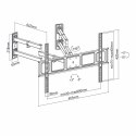 Uchwyt do TV LED/LCD 32-70" 45KG AR-85 regulca pion/poziom Narożny 622mm ART