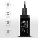 ACU-DS16 Ładowarka sieciowa, SMART 16W, 2x port USB-A, 5V/2.2A + 5V/1A AXAGON