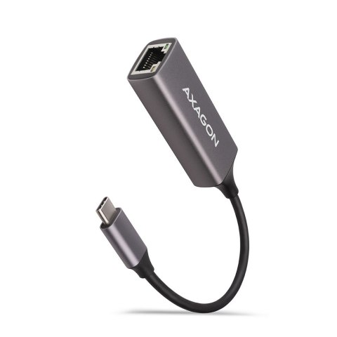 ADE-TRC Karta sieciowa Gigabit Ethernet adapter, USB-C 3.2 Gen 1, instalacja automatyczna, metalowy, tytanowa szarość AXAGON ADE-TRC Karta sieciowa Gigabit Ethernet adapter, USB-C 3.2 Gen 1, instalacja automatyczna, metalowy, tytanowa szarość AXAGON