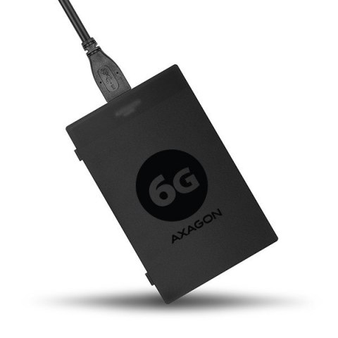 ADSA-1S6 Adapter USB 3.0 - SATA 6G do szybkiego przyłączenia 2.5" SSD/HDD, z pudełkiem AXAGON ADSA-1S6 Adapter USB 3.0 - SATA 6G do szybkiego przyłączenia 2.5" SSD/HDD, z pudełkiem AXAGON