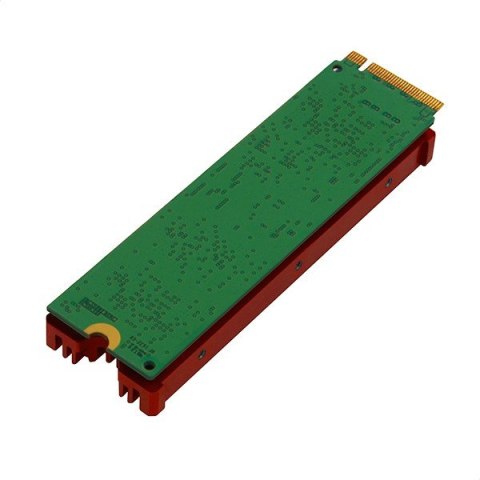 CLR-M2 Chłodnica do dysku aluminiowa pasywna M.2 2280 SSD, silikonowe podkładki termiczne, wysokość 12mm AXAGON CLR-M2 Chłodnica do dysku aluminiowa pasywna M.2 2280 SSD, silikonowe podkładki termiczne, wysokość 12mm AXAGON