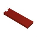 CLR-M2 Chłodnica do dysku aluminiowa pasywna M.2 2280 SSD, silikonowe podkładki termiczne, wysokość 12mm AXAGON