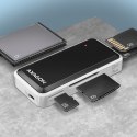 CRE-X1 Czytnik zewnętrzny mini, 5-slot ALL-IN-One AXAGON