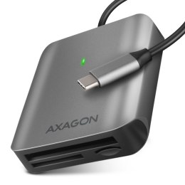 CRE-S3C Czytnik zewnętrzny kart USB-C 3.2 GEN 1, 3-slot & lun SD/microSD/CF, obsługa UHS-II AXAGON