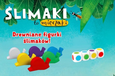 Gra Ślimaki to mięczaki! Nasza księgarnia