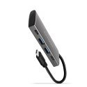 HMC-4G2 Hub USB Gen2 10Gbps, 2x USB-A + 2x USB-C, 13cm USB-C kabel AXAGON