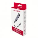 HMC-5 Wieloportowy hub USB 5in1, 5Gbps, 2x USB-A, HDMI 4K/30Hz, SD/microSD, PD 100W, 20cm USB-C kabel AXAGON