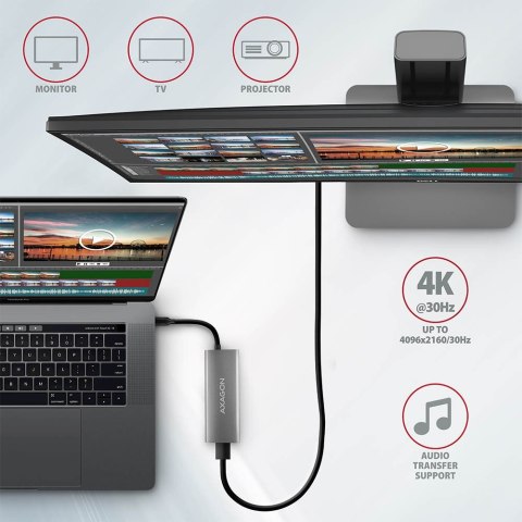 HMC-5G2 Wieloportowy hub USB 5in1, 10Gbps, 2x USB-A + 2x USB-C + HDMI 4K/60Hz, PD 100W, 13cm USB-C kabel AXAGON HMC-5G2 Wieloportowy hub USB 5in1, 10Gbps, 2x USB-A + 2x USB-C + HDMI 4K/60Hz, PD 100W, 13cm USB-C kabel AXAGON