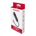 HMC-6GL Wieloportowy hub USB 6in1, 5Gbps, 3x USB-A, HDMI 4K/30Hz, GLAN, PD 100W, 20cm USB-C kabel AXAGON