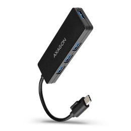 HUE-G1C Hub 4-portowy USB 3.2 Gen 1 SLIM kabel Type-C 14cm AXAGON