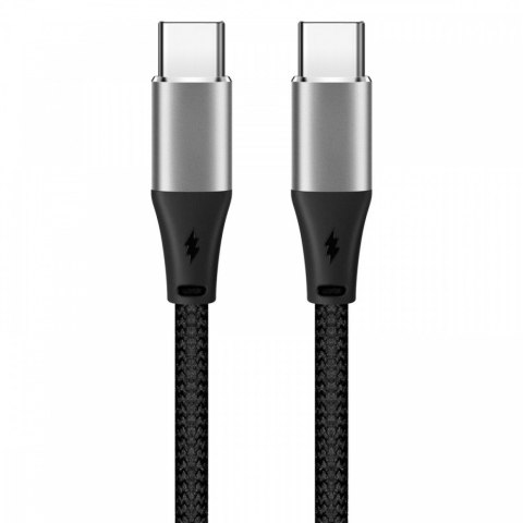 Kabel Typu C IKUTC1B 1M Czarny IBOX