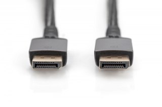 Kabel połączeniowy PREMIUM DisplayPort 8K60Hz UHD DP/DP M/M 3m Czarny Digitus