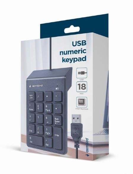 Klawiatura numeryczna przewodowa KPD-U-03 Gembird