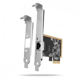 PCEE-GRF Karta sieciowa PCIe 1x Gigabit Ethernet port RJ-45 Realtek SP & LP AXAGON