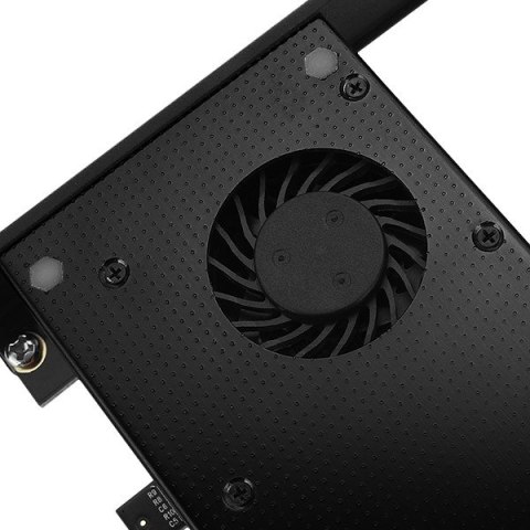 PCEM2-DC Adapter wewnętrzny PCIe x4, 1x M.2 NVMe M-key + 1x SATA B-key slot, chłodnica, SP & LP + radiator AXAGON PCEM2-DC Adapter wewnętrzny PCIe x4, 1x M.2 NVMe M-key + 1x SATA B-key slot, chłodnica, SP & LP + radiator AXAGON