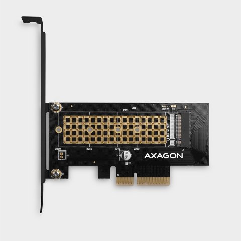 PCEM2-N Adapter wewnetrzny PCIe x4, 1x M.2 NVMe M-key slot, SP & LP AXAGON PCEM2-N Adapter wewnetrzny PCIe x4, 1x M.2 NVMe M-key slot, SP & LP AXAGON