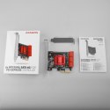PCES-SA6 Kontroler PCIe 6x wewnętrzny port SATA 6G, ASM1166, SP & LP AXAGON