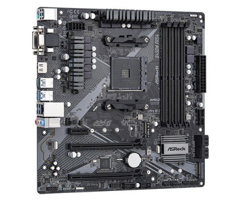 Płyta główna B450M PRO4 R2.0 AM4 4DDR4 HDMI uATX ASRock