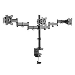 Uchwyt na 3 monitory, 13-27 cali, max. 3x8kg. LogiLink