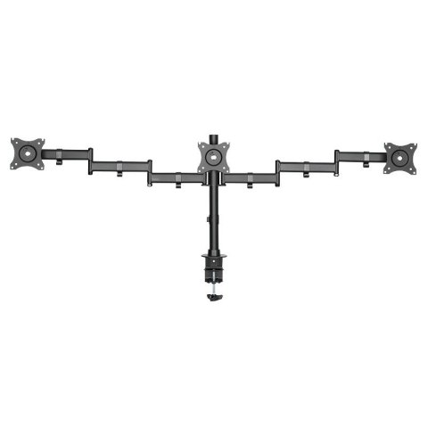 Uchwyt na 3 monitory, 13-27 cali, max. 3x8kg. LogiLink Uchwyt na 3 monitory, 13-27 cali, max. 3x8kg. LogiLink
