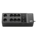 Zasilacz BE850G2-GR 850VA, 230V, porty ładowania USB typu C i A, 8 gniazd Schuko CEE 7 (2 przepięcia) APC