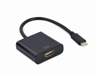 Adapter USB-C do HDMI 4K 60Hz żeński 15 cm Gembird