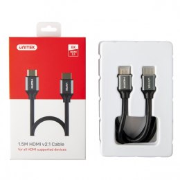 Kabel HDMI M/M 5m; v2.1;8K;120Hz;UHD;C140W Unitek
