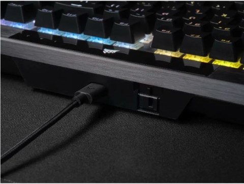 Klawiatura przewodowa K70 RGB Pro Black PBT Keycaps Corsair Klawiatura przewodowa K70 RGB Pro Black PBT Keycaps Corsair