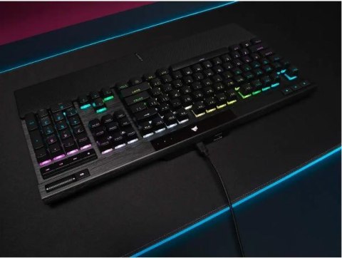 Klawiatura przewodowa K70 RGB Pro Black PBT Keycaps Corsair Klawiatura przewodowa K70 RGB Pro Black PBT Keycaps Corsair