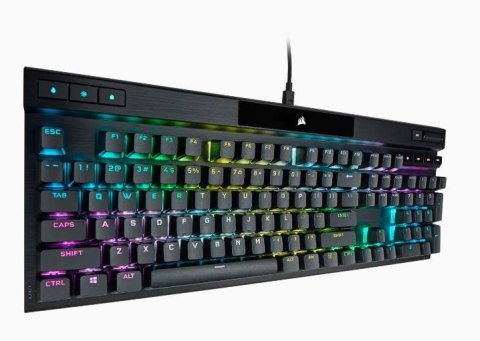 Klawiatura przewodowa K70 RGB Pro Black PBT Keycaps Corsair Klawiatura przewodowa K70 RGB Pro Black PBT Keycaps Corsair