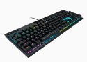 Klawiatura przewodowa K70 RGB Pro Black PBT Keycaps Corsair