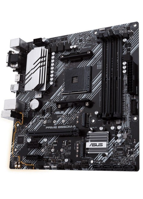 Płyta główna PRIME B550M-A AM4 4DDR4 DVI-D/HDMI M.2 mATX Asus Płyta główna PRIME B550M-A AM4 4DDR4 DVI-D/HDMI M.2 mATX Asus