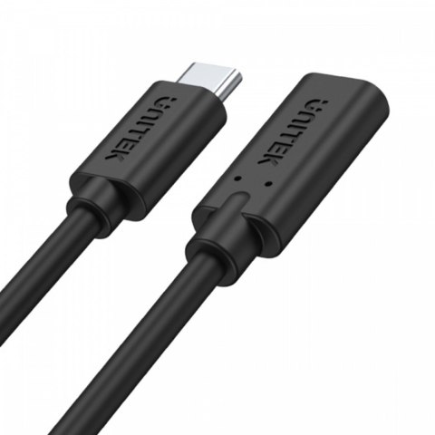 Przedłużacz USB-C 3.1 GEN 2; 4K; PD 100W; 0,5m; M/F; C14086BK Unitek Przedłużacz USB-C 3.1 GEN 2; 4K; PD 100W; 0,5m; M/F; C14086BK Unitek
