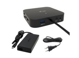 Stacja dokująca USB-C HDMI Dual DP Docking Station Power Delivery 100 W + i-tec Universal Charger 100 W I-tec