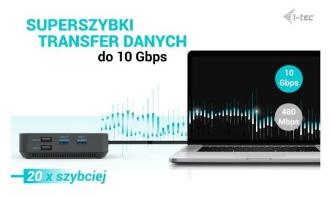 Stacja dokująca USB-C HDMI Dual DP Docking Station Power Delivery 100 W + i-tec Universal Charger 100 W I-tec Stacja dokująca USB-C HDMI Dual DP Docking Station Power Delivery 100 W + i-tec Universal Charger 100 W I-tec