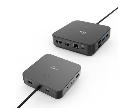 Stacja dokująca USB-C HDMI Dual DP Docking Station Power Delivery 100 W + i-tec Universal Charger 100 W I-tec Stacja dokująca USB-C HDMI Dual DP Docking Station Power Delivery 100 W + i-tec Universal Charger 100 W I-tec