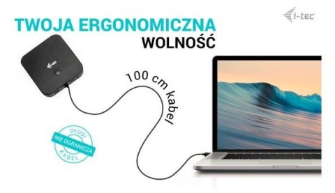 Stacja dokująca USB-C HDMI Dual DP Docking Station Power Delivery 100 W + i-tec Universal Charger 100 W I-tec Stacja dokująca USB-C HDMI Dual DP Docking Station Power Delivery 100 W + i-tec Universal Charger 100 W I-tec